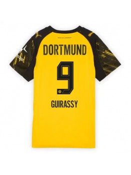 Borussia Dortmund Serhou Guirassy #9 Replika Hemmakläder Dam 2025-26 Kortärmad